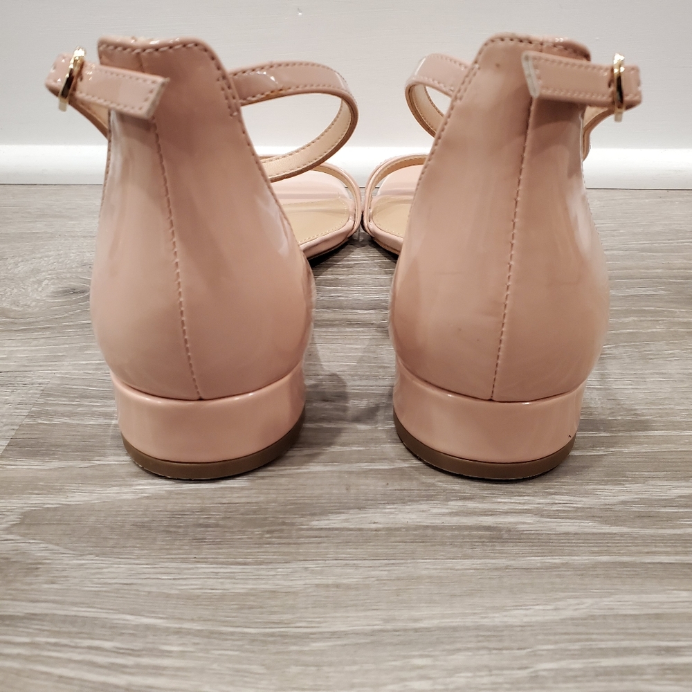 NEW 14th & Union Jemma Pink Blush Strappy Sasdals - Picture 4 of 8